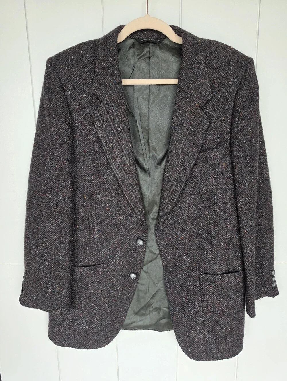 Vintage Daniel Hechter Tweed Men Sport Coat Blazer